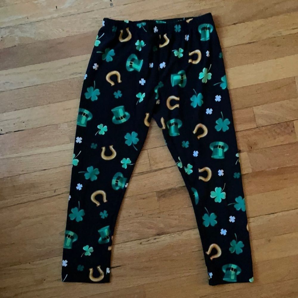 No Boundaries St. Patrick’s Day Leggings (M)